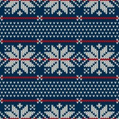 Winter Holiday sweater design on the wool knitted texture N5