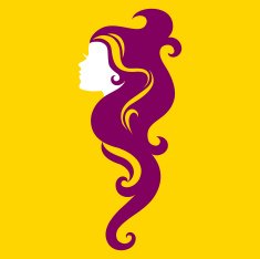 Beautiful Girl Silhouette N10