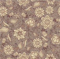 Floral Pattern N523