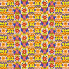 Central Asian Pattern (IKAT) N4