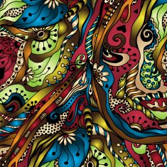 Vector abstract floral decorative background N60