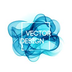 Abstract curved lines background Template brochure design N177