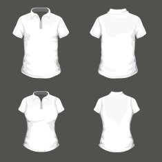 Vector Polo Shirt Design Template