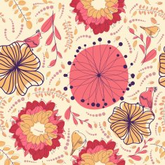 Seamless Floral Pattern N895