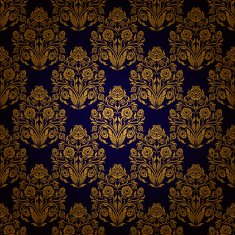 Damask seamless floral pattern N32