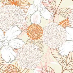 Seamless Floral Pattern N896