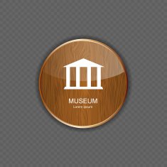 Museum application icons vector illustration N2