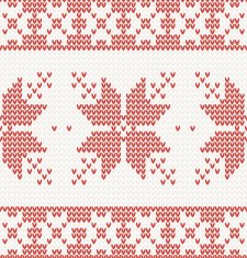 Knitted seamless pattern N72