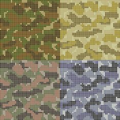 Dotted Camouflage Patterns