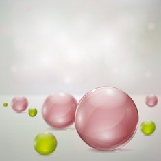 Abstract background with glass spheres N4