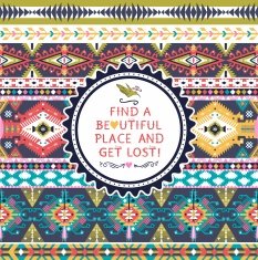 Seamless pattern in native american style N12