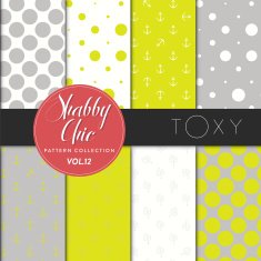 Shabby Chic Pattern Collection - Toxy