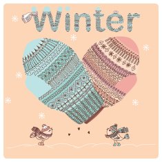 Men and women mittens N2