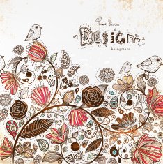 Floral background N583