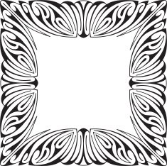 Art Nouveau Frame N6