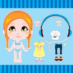 Redhair Fashion Girl