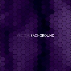 Digital hexagon pixel mosaic bright background