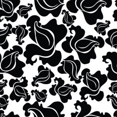 Seamless vintage floral pattern N6