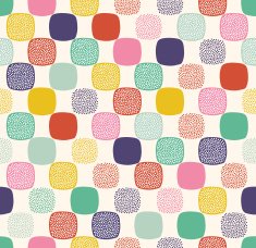 seamless circles dots pattern