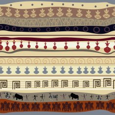 Seamless tribal texture N4