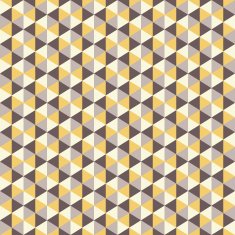 Retro pattern of geometric shapes N64