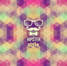 Hipster background N43