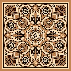 Vector ornamental pattern N3