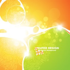 Abstract Summer Background Design Template N39