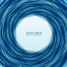 Abstract blue wave background N3