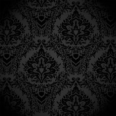 Abstract Background black mosaic seamless Pattern
