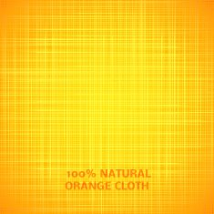 Orange cloth texture background Vector illustration