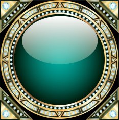 Background illustration with precious stones N6