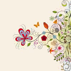 Floral background N592