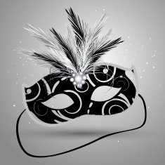 Vector Venetian Mask N4
