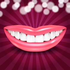 Vector Disco Lips