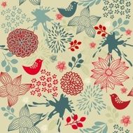 Seamless Floral Pattern N918