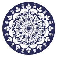 Flower ornament N10