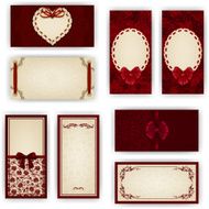 Elegant vector template for luxury invitation card N42