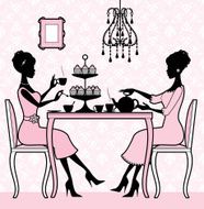 Girly Tea Time