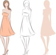 Female Silhouette N17