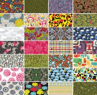 Big set of horizontal cards