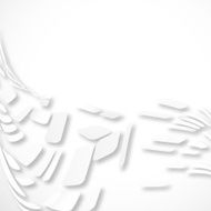 abstract gray wave shape background