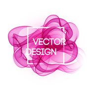 Abstract curved lines background Template brochure design N185