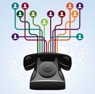 Retro phone network