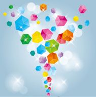 Abstract Cube Background N5