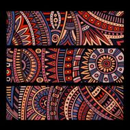 Abstract vector ethnic patterns N5