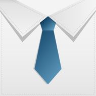 Card design with tie N5