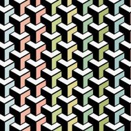 color abstract geometry shape background