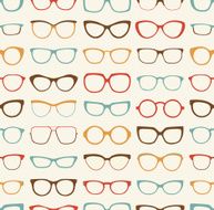seamless eyeglasses pattern N4