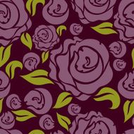 Seamless vintage floral pattern N8